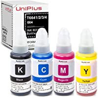 UniPlus Compatible 664 Cartuchos de Tinta para ET-2600 ET-2500 ET2550 ET-2650 ET-4500 ET-14000 L100 L350 L355 L550 L555…